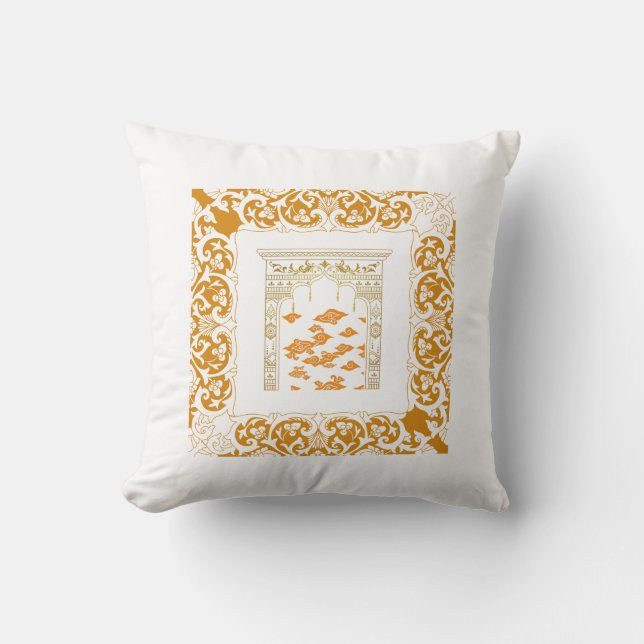 Traditionelle Batik Kissen (Vorderseite)
