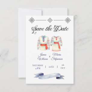 Traditionelle Brauchtumskostüme aus Rustikal Save The Date