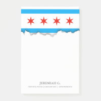 Traditionelle Chicago-Flagge