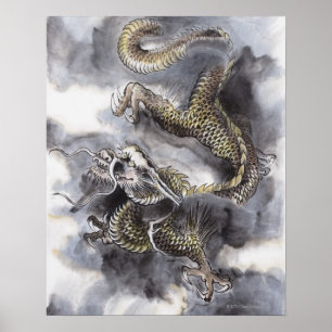 Traditionelle chinesische Malerei, Jahr des Poster