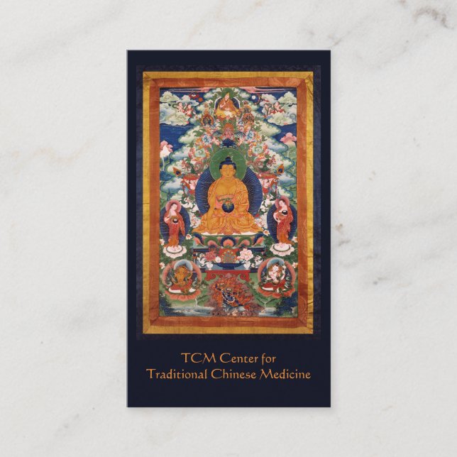 Traditionelle chinesische Medizin Visitenkarte (Vorderseite)