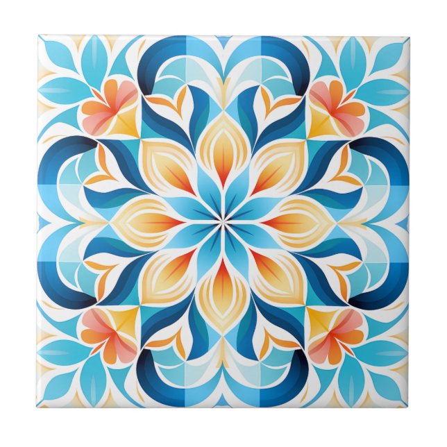 Traditionelle chinesische Musterkunst Fliese (Vorderseite)