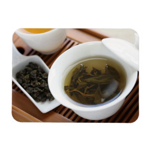 Traditionelle chinesische Teezeremonie: Oolong Tee Magnet