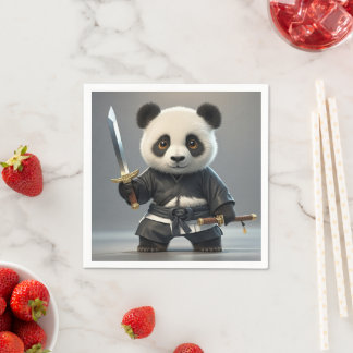 Traditionelle chinesische Tiere, Chinesisch Kung F Serviette