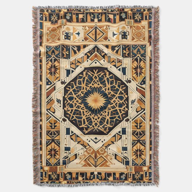 Traditionelle Decke für Moslemgebet (Vorderseite Vertikal)