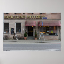 Traditionelle deutsche Konditorei in Nürnberg