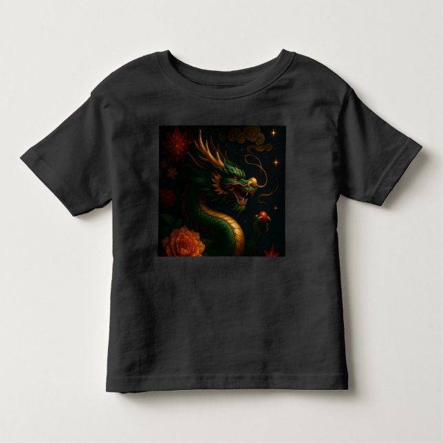 Traditionelle Drachenkunst in China Kleinkind T-shirt (Vorderseite)