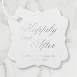 Traditionelle formelle Hochzeit Geschenkanhänger