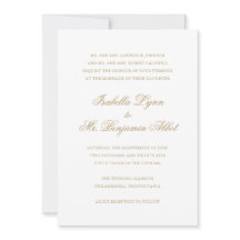 Traditionelle goldene feierliche Hochzeit