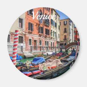 Traditionelle Gondel in Venedig Magnet
