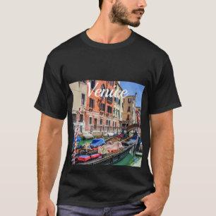 Traditionelle Gondel in Venedig T-Shirt