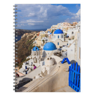 Traditionelle griechische Häuser Notizblock