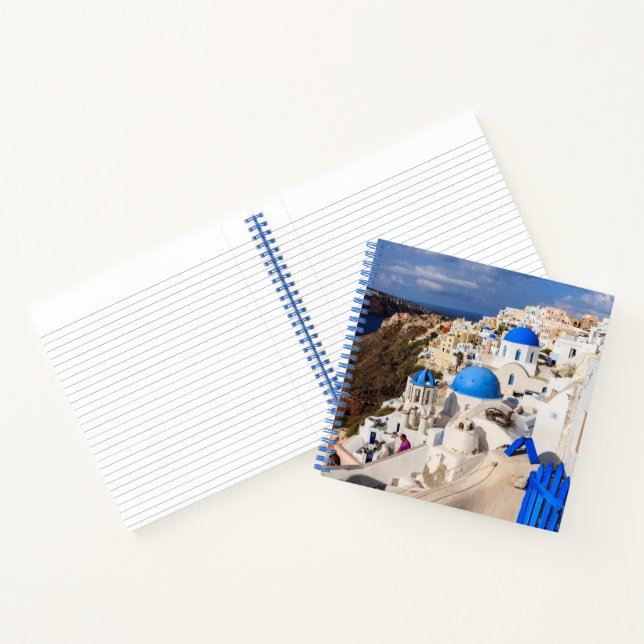 Traditionelle griechische Häuser Notizbuch (Innenseite)