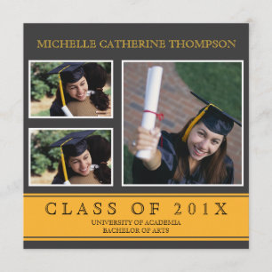 Traditionelle HochschulAbschluss-Mitteilung Ankündigung