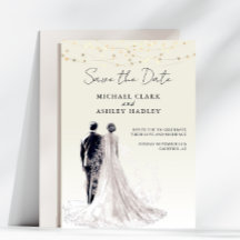 Traditionelle Hochzeit mit elegantem Skript