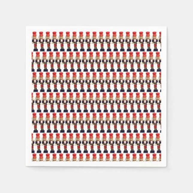 Traditionelle Holznährstofffiguren Serviette (Vorderseite)