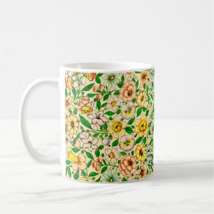 Traditionelle indische Blumenmuster Kaffeetasse