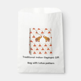 Traditionelle indische Elefantengeschenktasche  Geschenktütchen