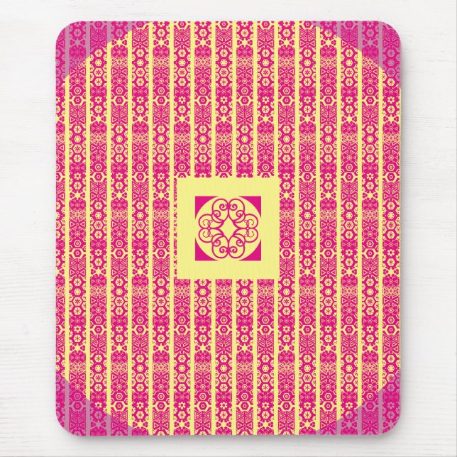 Traditionelle indische Kunst Mousepad (Vorne)