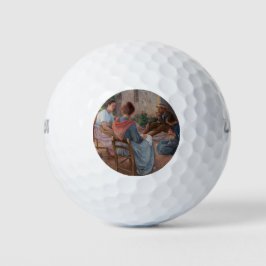 Traditionelle italienische Familie (Vintag Italien Golfball