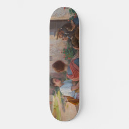 Traditionelle italienische Familie (Vintag Italien Skateboard