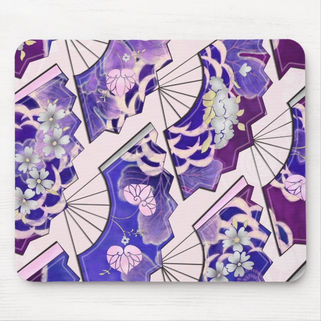 Traditionelle japanische Fans Mousepad (Vorne)