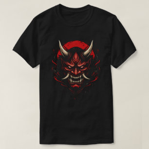 Traditionelle japanische Oni-Wut T-Shirt