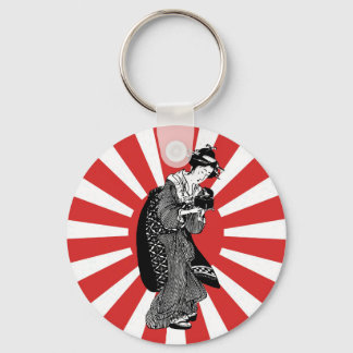 Traditionelle japanische Ukiyoin Schlüsselanhänger
