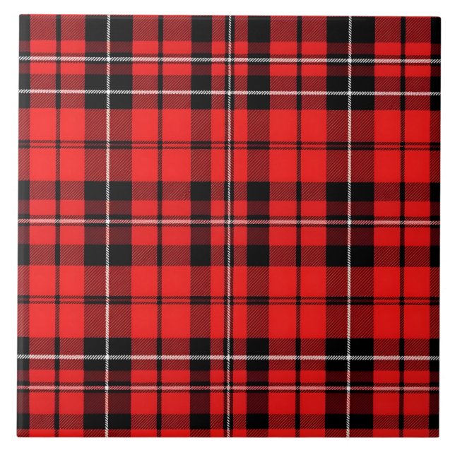 Traditionelle Karierte Tartan Populäre Kollektion Fliese (Vorderseite)
