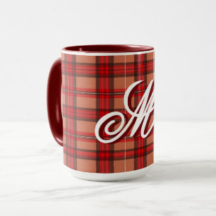 Traditionelle Karierte Tartan Trendy Collection Tasse