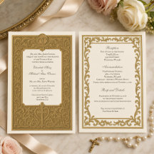 Traditionelle katholische Hochzeit