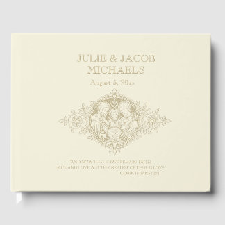 Traditionelle katholische Hochzeit Heilige Familie Gästebuch