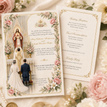 Traditionelle katholische Hochzeit | Heiligstes He