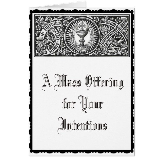 Traditionelle katholische Massen-anbietendenkmal (Vorne)