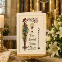 Traditionelle katholische Priester Würdigung Grußk
