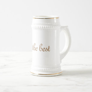 traditionelle Keramik Bierglas