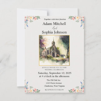 Traditionelle kirchliche Hochzeit