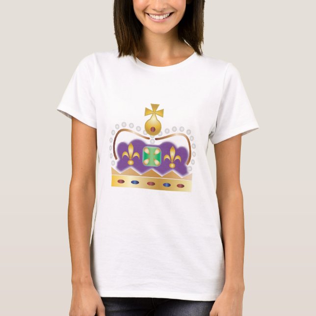 Traditionelle königliche Krone T-Shirt (Vorderseite)