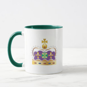 Traditionelle königliche Krone Tasse