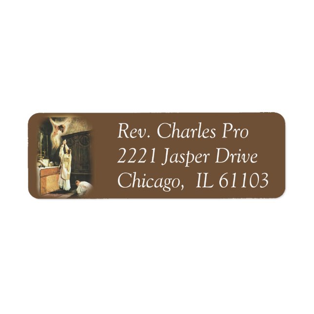 Traditionelle Masse mit Priester & Altar Boy (Vorne)