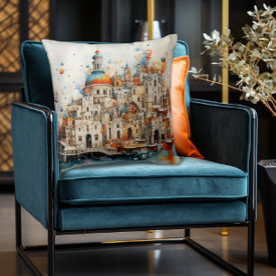 Traditionelle moderne Abstrakte italienische Archi Kissen