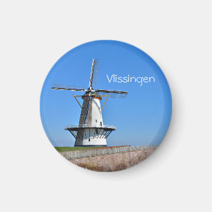 Traditionelle Mühle Magnet