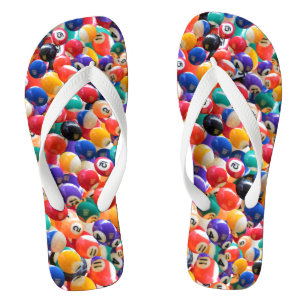 Traditionelle Nachtballfarben, Dinge Flip Flops