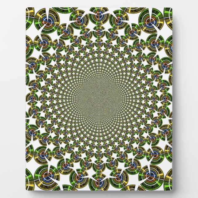 Traditionelle Nahtlose Haie Fotoplatte (Vorderseite)