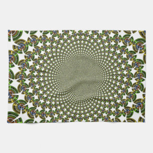 Traditionelle Nahtlose Haie Handtuch