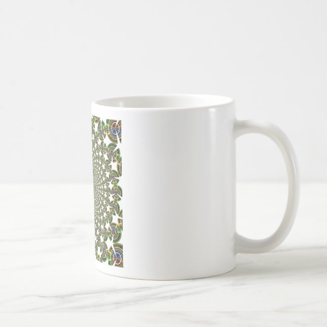 Traditionelle Nahtlose Haie Kaffeetasse (Rechts)