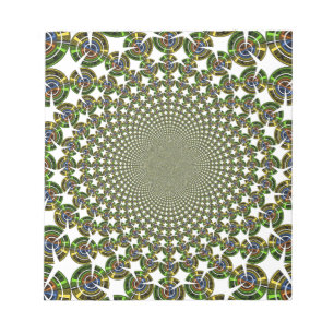 Traditionelle Nahtlose Haie Notizblock