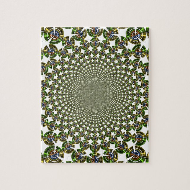 Traditionelle Nahtlose Haie Puzzle (Vertikal)