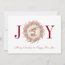 Traditionelle Niedliche Weihnachten Neujahr Weihna Ankündigung