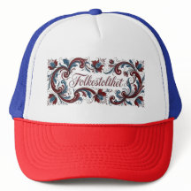 Traditionelle Norwegische Telemark Rosemaling Volk